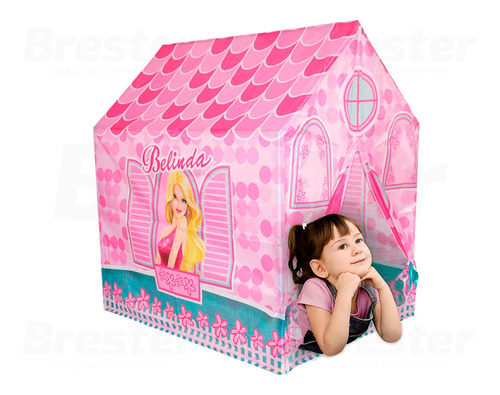 Barraca Cabana Infantil Casinha Da Belinda Menina Grande